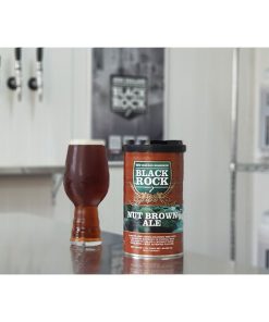 Black Rock Nut Brown Ale Extract Can