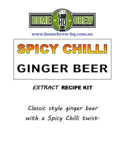 HQ Spicy Chilli Ginger Beer Recipe Kit