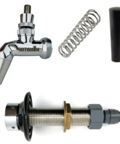 Beer Tap Stainless Steel (Complete) Long Shank