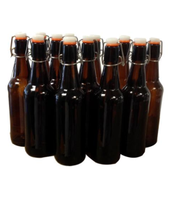 Glass Brewers Bottles 500ml x12 (Flip Top)