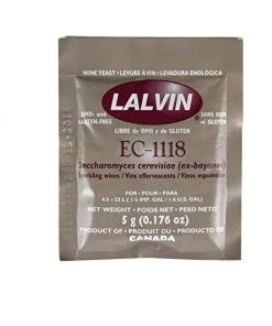Lalvin EC1118 Yeast 5g