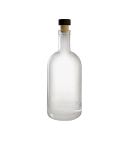 Spirit Bottle Glass 750ml With Cork