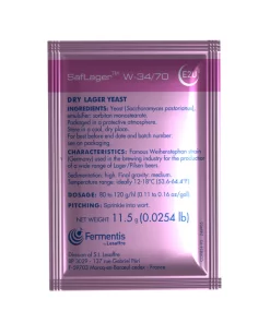Saflager W34-70 Yeast (11.5g)
